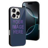 Custom Blue Light Purple Phone Case