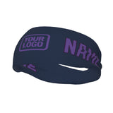 Custom Blue Light Purple Sports headband