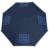 Custom Blue Sky Blue Automatic Umbrella