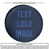 Custom Blue Sky Blue Truck Tires