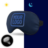 Custom Blue Sky Blue Sleep Mask