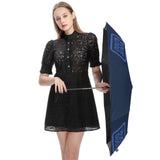 Custom Blue Sky Blue Automatic Umbrella