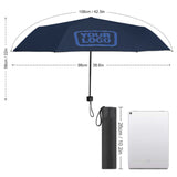 Custom Blue Sky Blue Automatic Umbrella