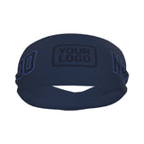 Custom Blue Navy Sports headband