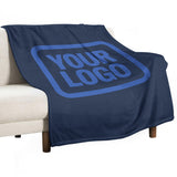 Custom Blue Sky Blue Blanket