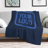 Custom Blue Sky Blue Blanket