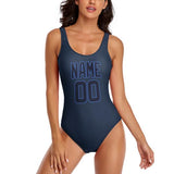 Custom Blue Navy Swimsuit