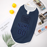 Custom Blue Navy Pet Vest