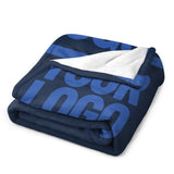 Custom Blue Sky Blue Blanket
