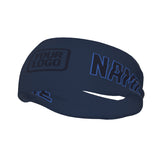 Custom Blue Navy Sports headband