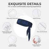 Custom Blue Navy Headband