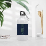 Custom Blue Blue Green Sports Bottle