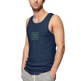 Custom Blue Blue Green Men's Tank Top
