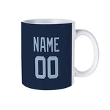 Custom Blue Light Blue Mug