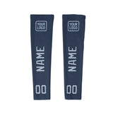 Custom Blue Light Blue Arm Sleeve