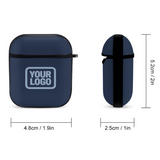 Custom Blue Light Blue AirPods Case