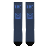 Custom Blue Sky Blue Knee-High Sock
