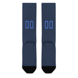 Custom Blue Sky Blue Knee-High Sock