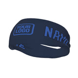 Custom Blue Sky Blue Sports headband