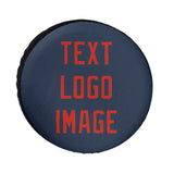 Custom Blue Orange Red Truck Tires