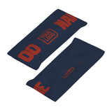 Custom Blue Coral Red Sports headband