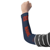 Custom Blue Coral Red Arm Sleeve