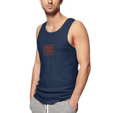 Custom Blue Coral Red Men's Tank Top