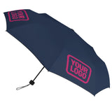 Custom Blue Pink Automatic Umbrella
