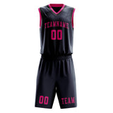 Custom Blue Pink Basketball Set