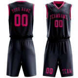 Custom Blue Pink Basketball Set
