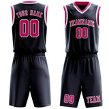 Custom Blue Pink Basketball Set