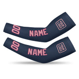 Custom Blue Light Pink Arm Sleeve