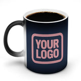 Custom Blue Light Pink Magic Mug