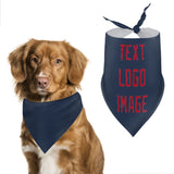 Custom Blue Red Pet Scarf