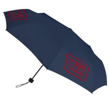 Custom Blue Crimson Red Automatic Umbrella