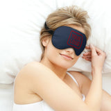 Custom Blue Crimson Red Sleep Mask