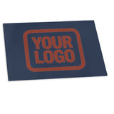 Custom Blue Coral Red Flag
