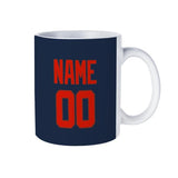 Custom Blue Orange Red Mug