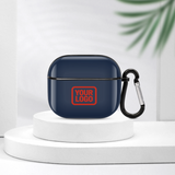 Custom Blue Orange Red AirPods Case (3rd Generation)