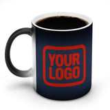 Custom Blue Orange Red Magic Mug