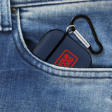 Custom Blue Orange Red AirPods Case