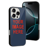 Custom Blue Orange Red Phone Case