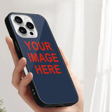 Custom Blue Orange Red Phone Case