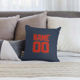 Custom Blue Orange Red Pillowcase