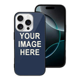 Custom Blue Cream Phone Case