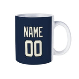 Custom Blue Cream Mug