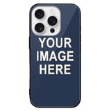 Custom Blue Cream Phone Case