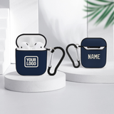 Custom Blue Cream AirPods Case