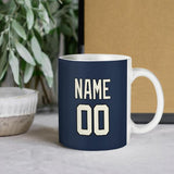 Custom Blue Cream Mug