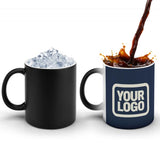 Custom Blue Cream Magic Mug